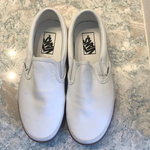 white vans with tan gum!